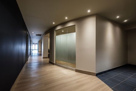 Rénovation d'espace de bureaux par IDEA Construction
