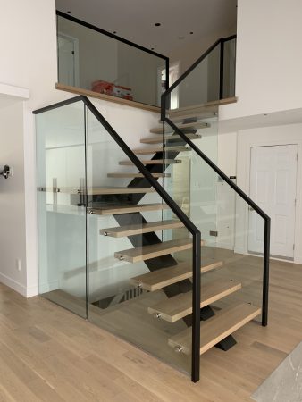 Projet de rénovation d'escalier
